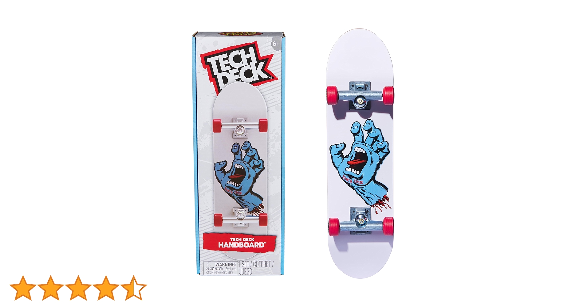 Amazon | Tech Deck、Santa Cruzハンドボード;本物のミニスケート Amazon | Tech Deck、Santa Cruzハンドボード;本物のミニスケート